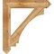 Ekena Millwork Imperial Arts & Crafts Rough Sawn Bracket, Western Red Cedar, 6"W x 38"D x 42"H BKT06X38X42IMP03RWR - alternate 2